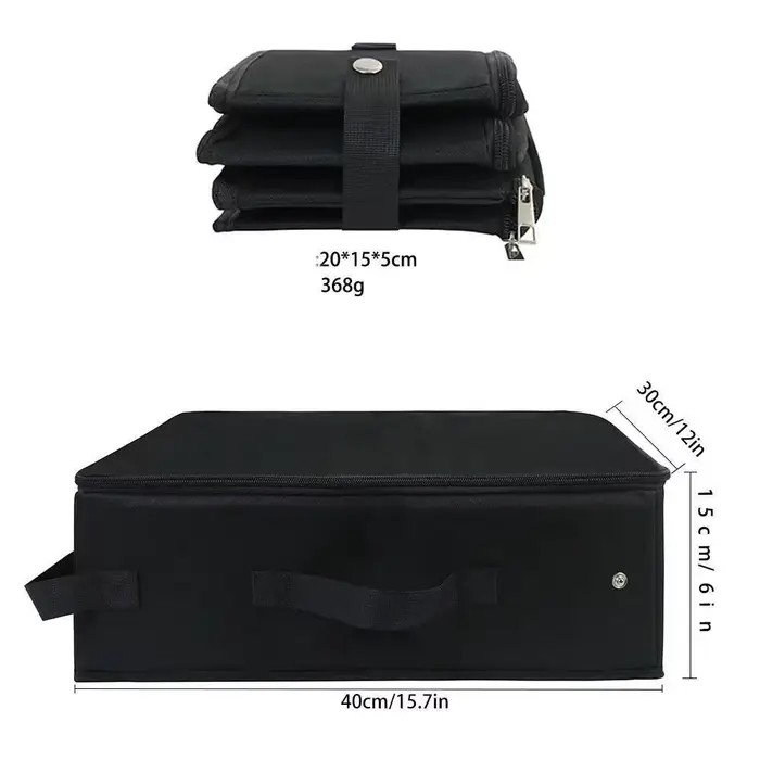 Bac à litière pliable Portable pour chat