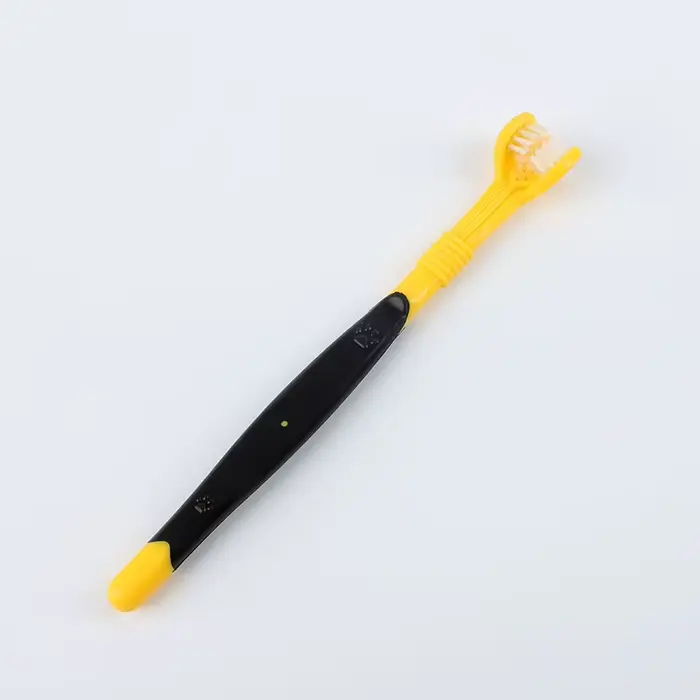 Brosse à dents de nettoyage pour animaux de compagnie, beauté pour chat et chien, brosse à dents à 3