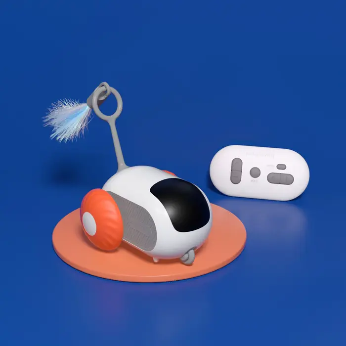 Jouet de voiture télécommandé Intelligent 2.0 pour chats, petite souris interactive, divertissement,