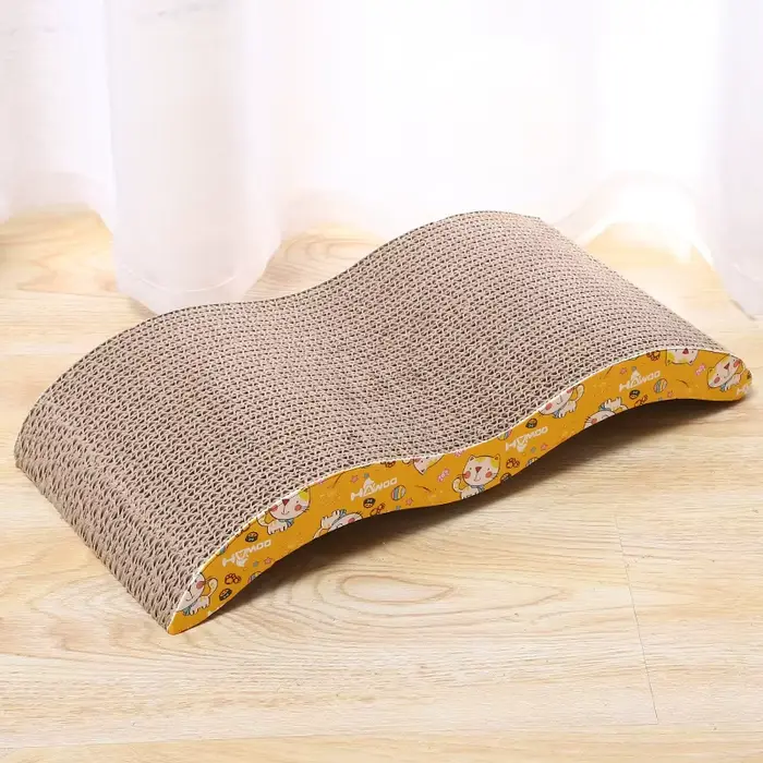 Jouets pour chat grattoir pour chat affûtage griffe carton carton ondulé planche à gratter pour chat