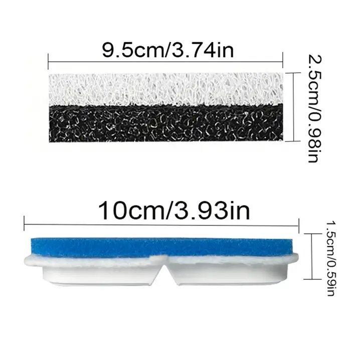 Filtres de fontaine d'eau pour chat, élément filtrant FT666, filtre à charbon actif de remplacement 