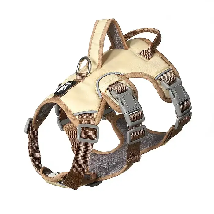 Harnais de gilet pour chien de compagnie Durable, antidéflagrant, pour grands chiens, collier réfléc
